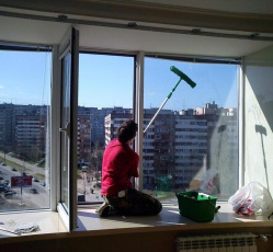 Мытье окон в однокомнатной квартире Павлово